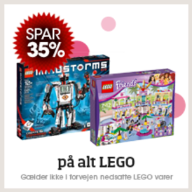 35% rabat på alt LEGO i Bilka