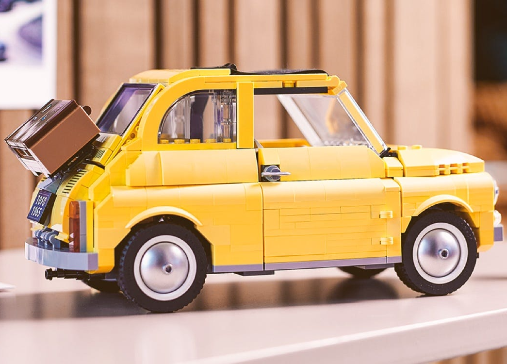 LEGO Creator Expert: Fiat 500 kan nu købes!