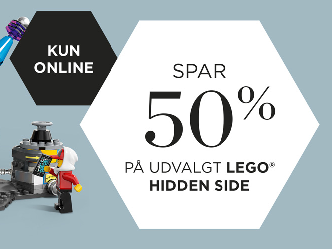 Spar 50% på LEGO Hidden Side på Salling.dk