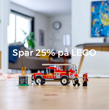 Spar 25% på LEGO i Salling