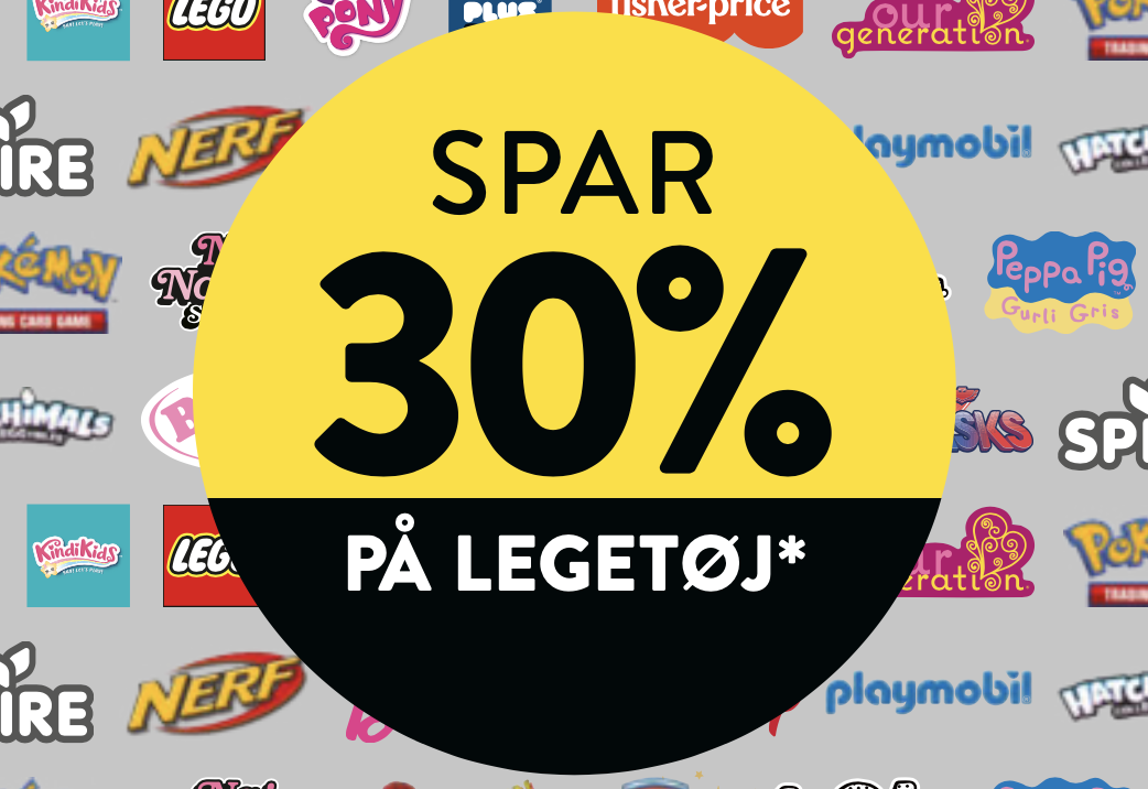 Black Friday: Spar 30% på alt LEGO i Bilka