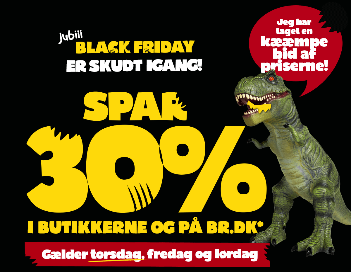 Black Friday: Spar mindst 30% på LEGO i Fætter BR