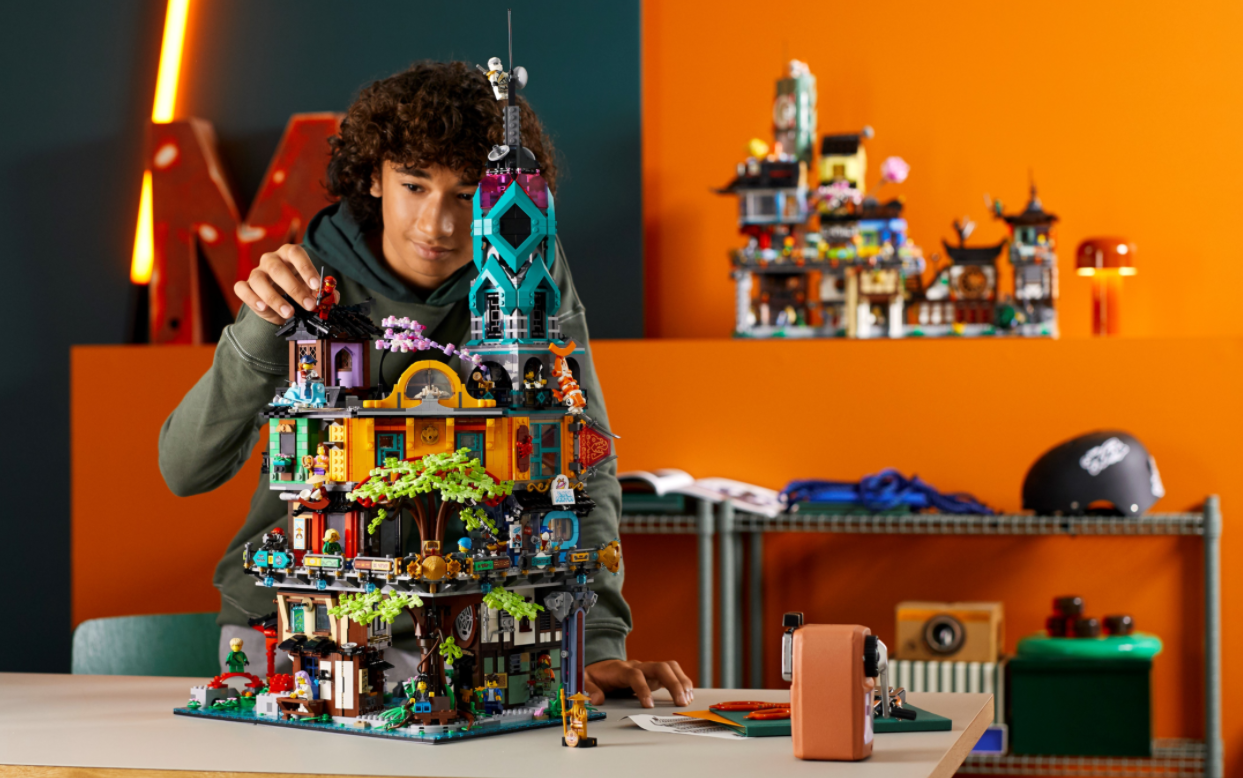 LEGO: NINJAGO® Citys haver kan nu købes!