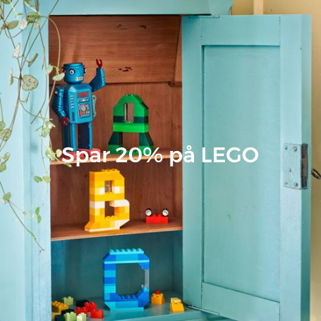 Spar 20% på LEGO i Salling og på Salling.dk