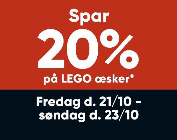 Bilka: 20% rabat på LEGO