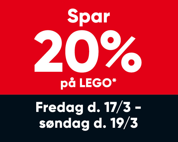 Bilka: 20% rabat på LEGO