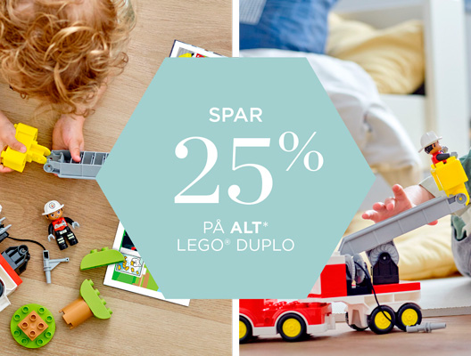 Salling: Spar 25% på alt LEGO DUPLO