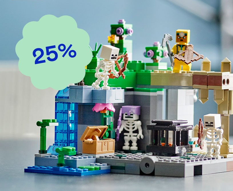 Jollyroom: Spar 25% på LEGO Minecraft med rabatkode