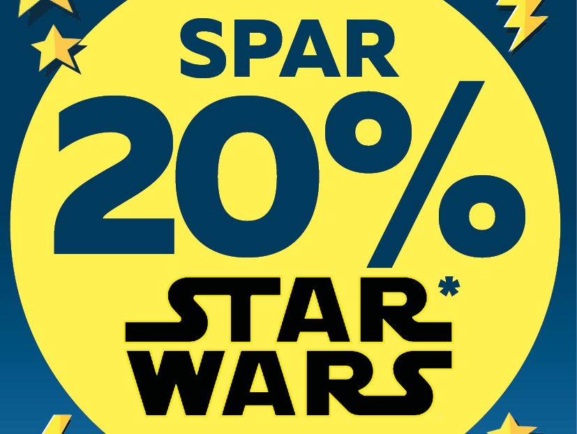 Legekæden: Spar 20% på LEGO Star Wars