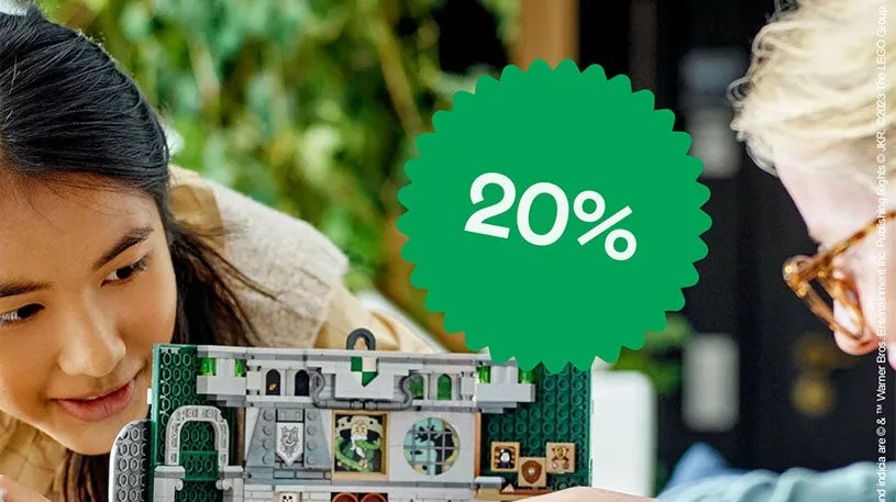 Jollyroom: Spar 20% på udvalgt LEGO med rabatkode