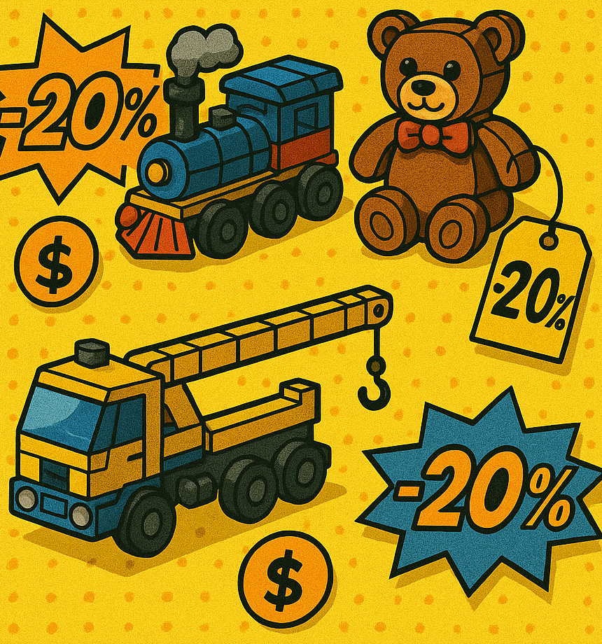 Spar 20-30% på LEGO