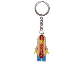 LEGO Nøglering med hotdogmanden