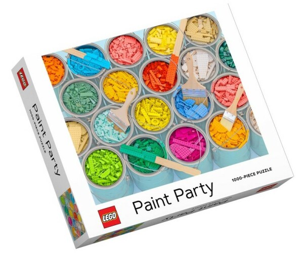 Paint Party-puslespil med 1.000 brikker