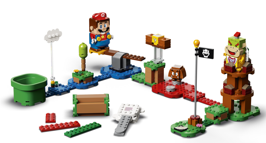 LEGO Super Mario startpakke med gave