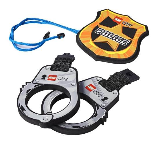 Police Handcuffs & Badge