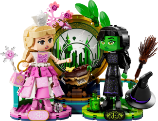 Figurer af Elphaba og Glinda