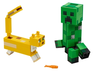 Stor Creeper™-figur og ocelot