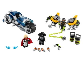 Avengers speedercykel-angreb