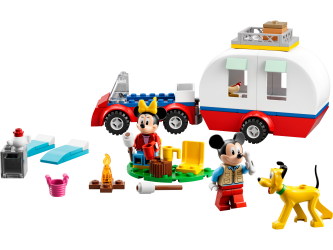 Mickey Mouse og Minnie Mouses campingtur