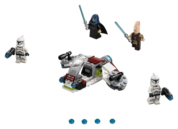 Jedi-riddere og klonsoldater Battle Pack