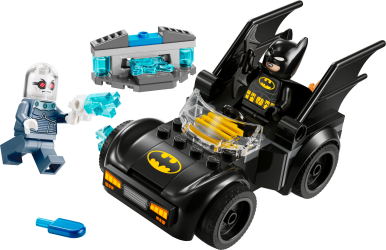 Batman og Batmobile mod Mr. Freeze