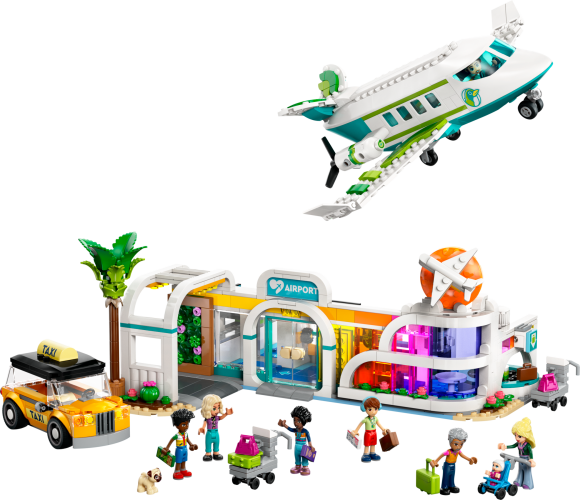 Heartlake City lufthavn og flyvemaskine