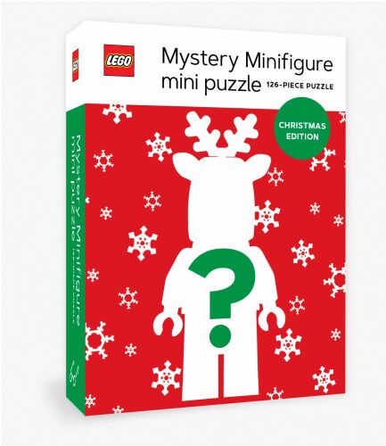 Minipuslespil med hemmelig minifigur - juleudgave