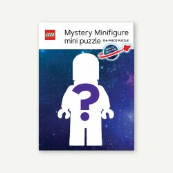 Minipuslespil med hemmelig minifigur - rumudgave