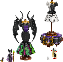 Maleficents og Cruella De Vils kjoler