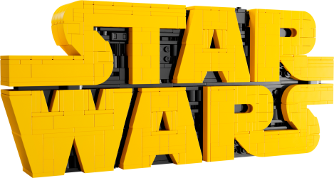 Klodsbygget Star Wars logo
