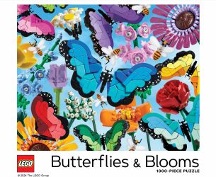 Butterflies & Blooms-puslespil med 1.000 brikker