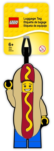 LEGO Bagagemærke med hotdogmanden