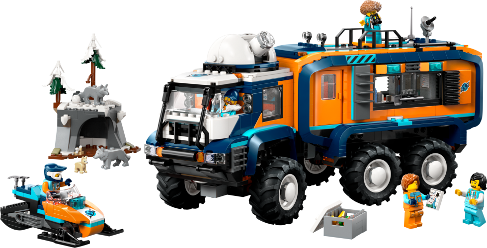 Polarforskernes mobile laboratorium