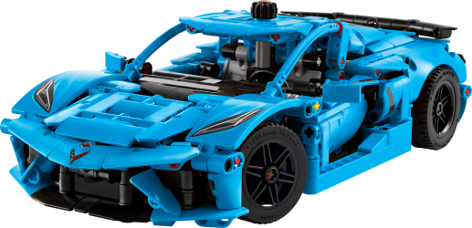 Blå Chevrolet Corvette Stingray
