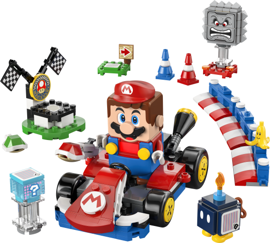Mario Kart - Interaktiv LEGO Mario og Standard Kart
