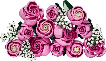 Buket af pink roser