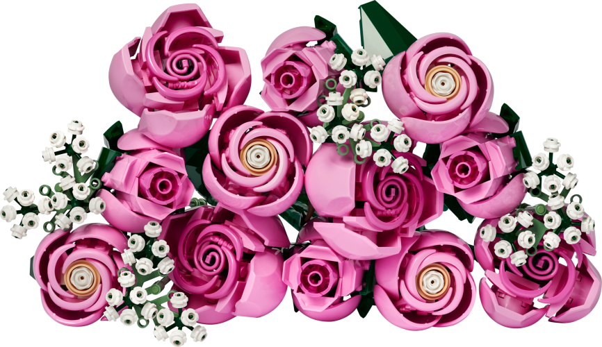 Buket af pink roser