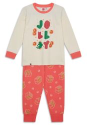 Julepyjamas til børn - råhvid