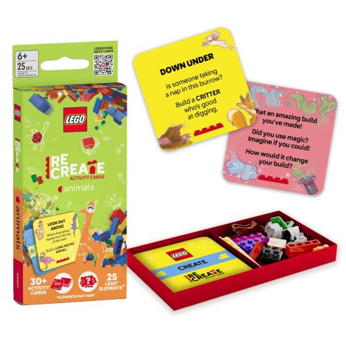 Genskab-aktivitetskort: Dyr