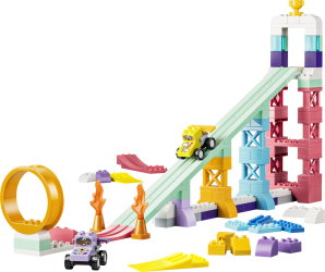 3-i-1 kreative ramper med køretøjer