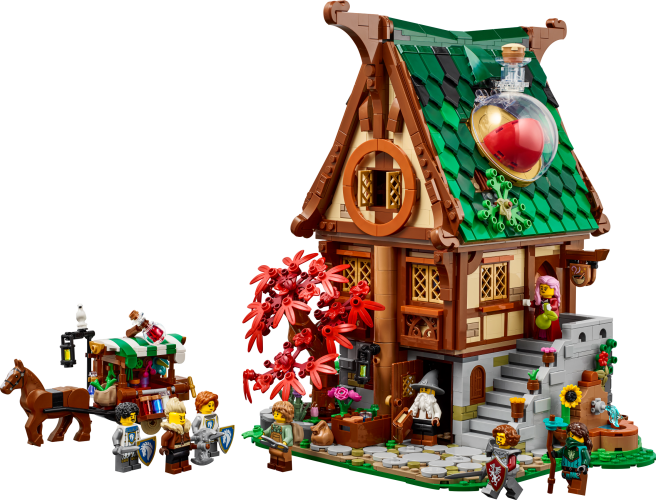 Alkymistværksted med butik