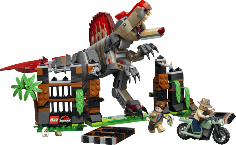 Spinosaurus-dinosaurflugt