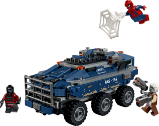 Spider-Mans fængselstransport-jagt