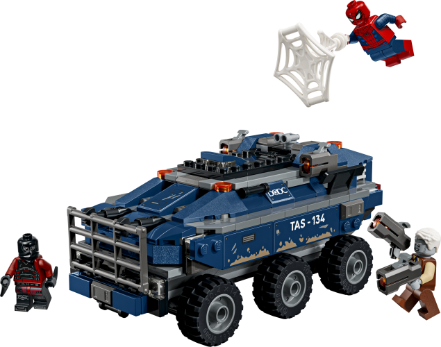 Spider-Mans fængselstransport-jagt