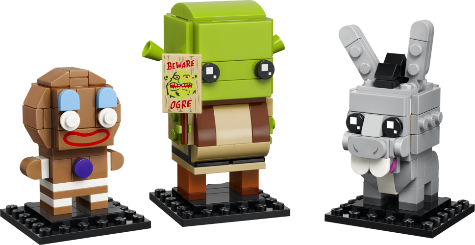 Figurer af Shrek, Æsel og Kagemand