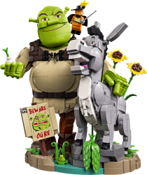 Shrek, Æsel og Den bestøvlede kat