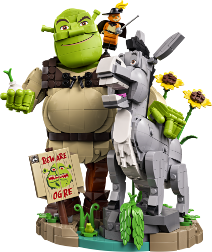 Shrek, Æsel og Den bestøvlede kat