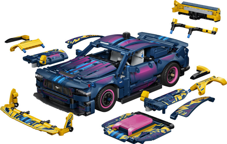 Specialdesignet Ford Mustang GT-bil