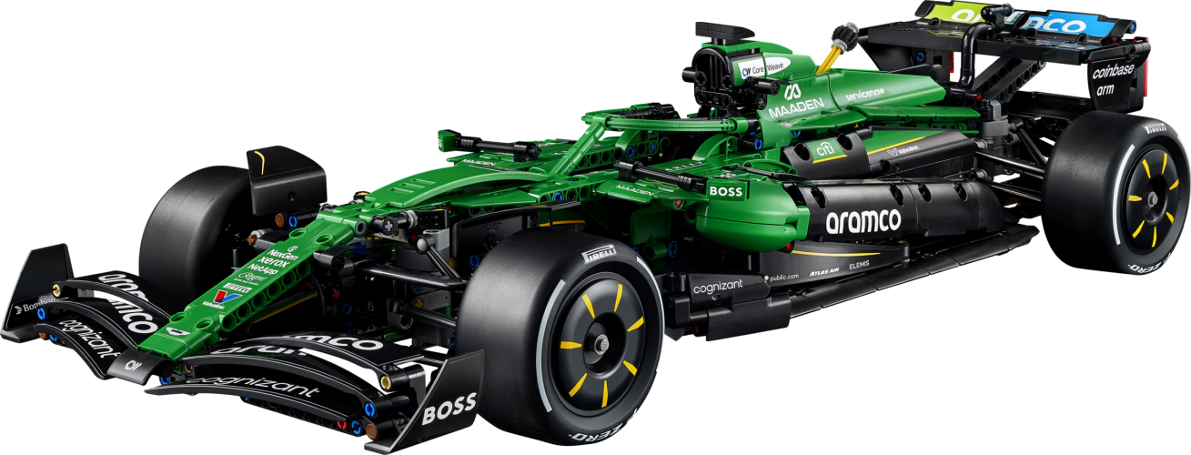 Aston Martin Aramco AMR25 F1-bil