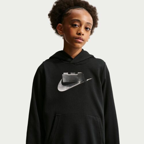 Nike x LEGO Collection hættetrøje til store børn - sort